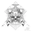 pai filho futebol corinthians  tattoo design idea