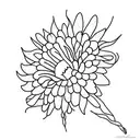 cornflowers tattoo design idea