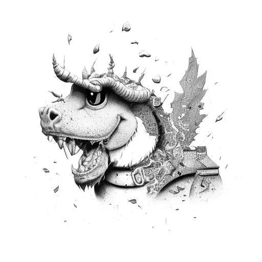 graffiti 222 on brick wall tattoo design idea