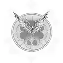 Pheonix, Celtic knots, broken chains, textured roots, sun rays and a semi colon tattoo design idea