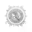 Craft a tattoo sleeve design that celebrates the ancestral roots of Sierra Leone while reflecting the unity of a family  tattoo design idea