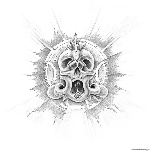 espiritu santo tattoo design idea
