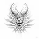 espiritu santo tattoo design idea