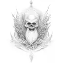 espiritu santo tattoo design idea