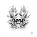 espiritu santo tattoo design idea