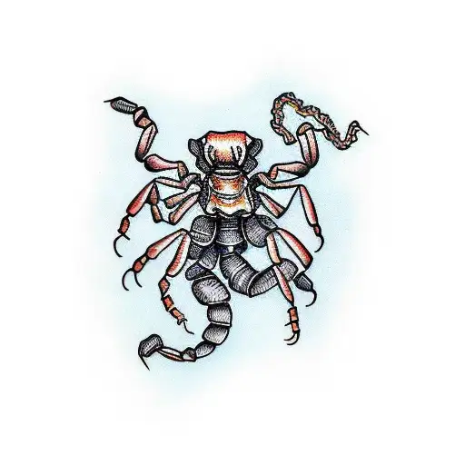 Scorpion tattoo design idea