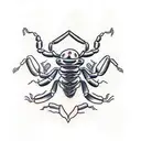 Scorpion tattoo design idea