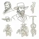 red dead redemption 2 tattoo design idea