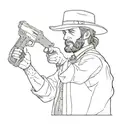 red dead redemption 2 tattoo design idea