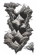 valley of the shadow of death tattoo design idea
