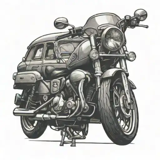 Jdm vehicle  tattoo design idea