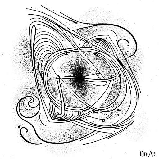 universe tattoo design idea