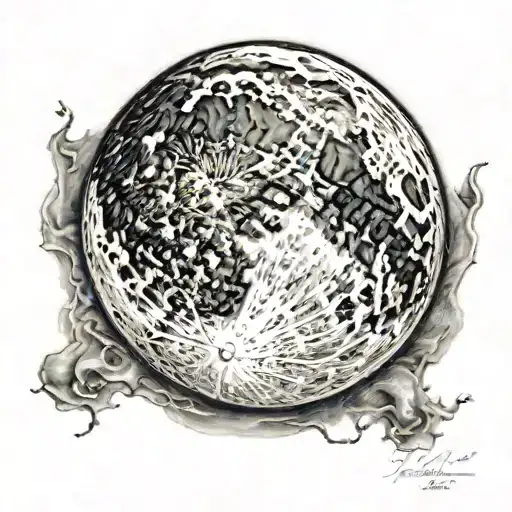 Moon phase on Wednesday, March 4, 1998 date of birth tattoo design idea