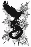 choosing my own path tattoo design idea