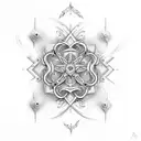 calas, paz, 9 tattoo design idea