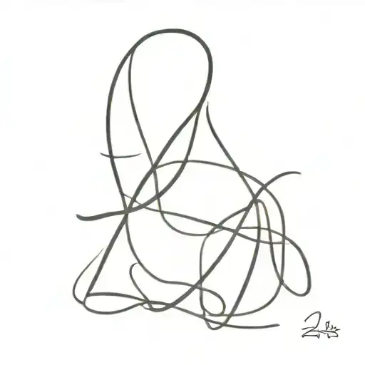 number 23 with "Samara" written in elegant script tattoo design idea