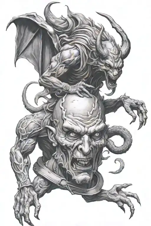 Be therefore subject to God. Resist the devil and he will flee from you. tattoo design idea