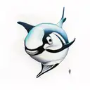 orca tattoo design idea