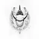 Killer Whale tattoo design idea