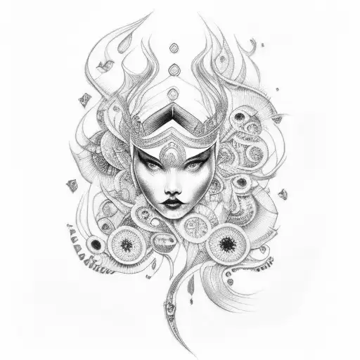 "marta sun persees on ku pasta" in cursive tattoo tattoo design idea