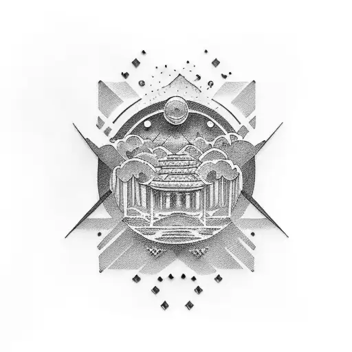 text "marta sun persees on ku pasta" tattoo design idea