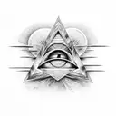 division bell Pink Floyd  tattoo design idea