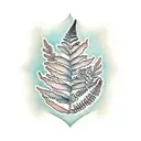 fern tattoo design idea