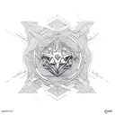 cybersiglism neotribal star symmetrical hipbone tattoo tattoo design idea