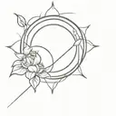 karma tattoo design idea