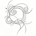 karma tattoo design idea