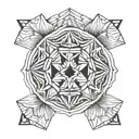 dumpling tattoo design idea