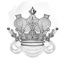 Queen's Crown tattoo design idea