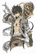 solo leveling tattoo design idea