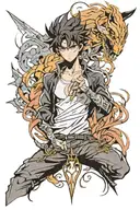 solo leveling tattoo design idea