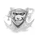 zoro roronoa tattoo design idea