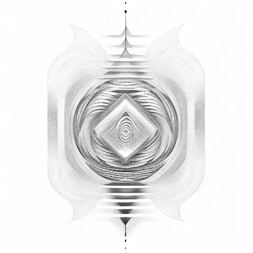 sine wave coming out of note tattoo design idea