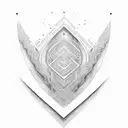 sine wave coming out of note tattoo design idea