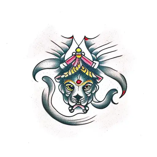 hindu tattoo design idea
