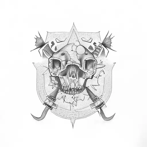 roadtrip from texas to central america tattoo design idea