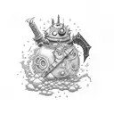 final fantasy 7 tattoo design idea