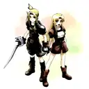 final fantasy 7 tattoo design idea