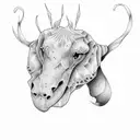 wallflower tattoo design idea