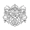 wallflower tattoo design idea