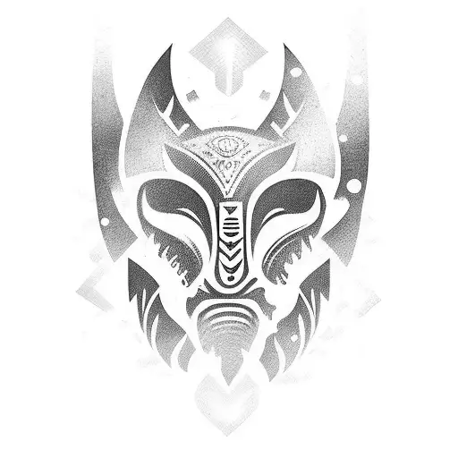  totem tattoo design idea