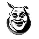 shrek tattoo design idea
