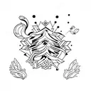 evolution  tattoo design idea