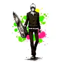 chainsaw man tattoo design idea