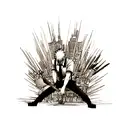 chainsaw man tattoo design idea