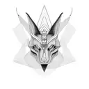 Anubis tattoo design idea