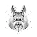 Anubis tattoo design idea